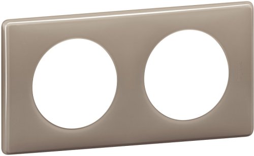 Рамка универсальная Legrand Celiane 2-м. кофейный глянец  картинка